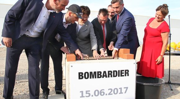 1_9431 Grundsteinlegung bei Bombardier in Bautzen