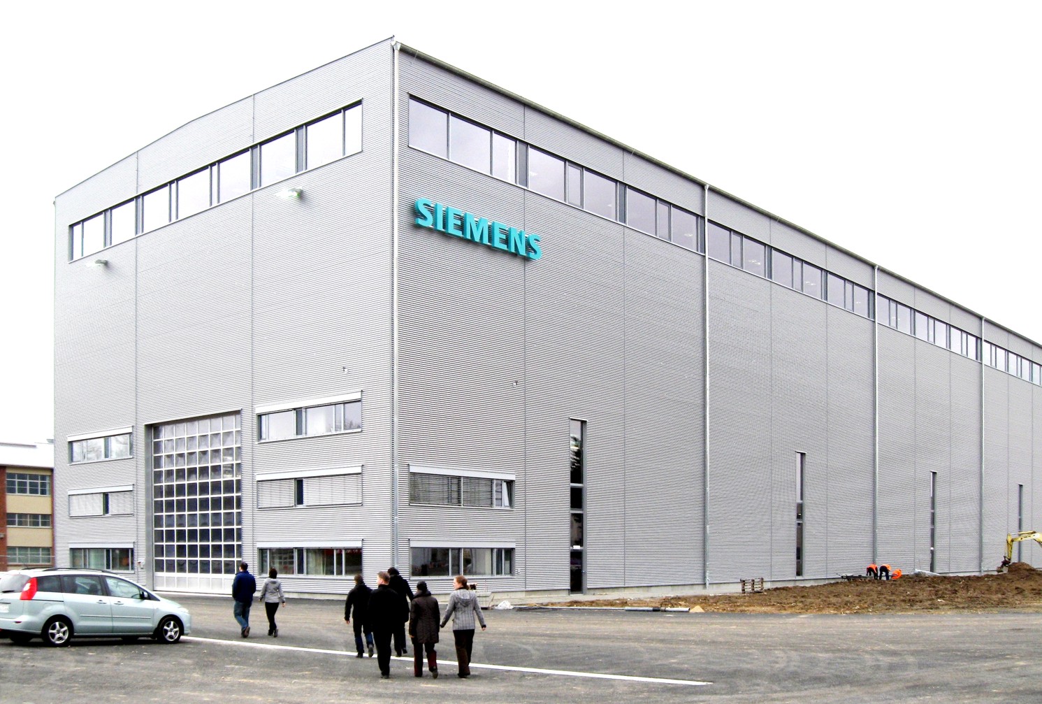 Neubau Schwerlasthalle 4 Siemens Görlitz