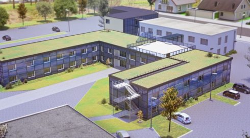 Baubeginn Bürogebäude Cheplapharm