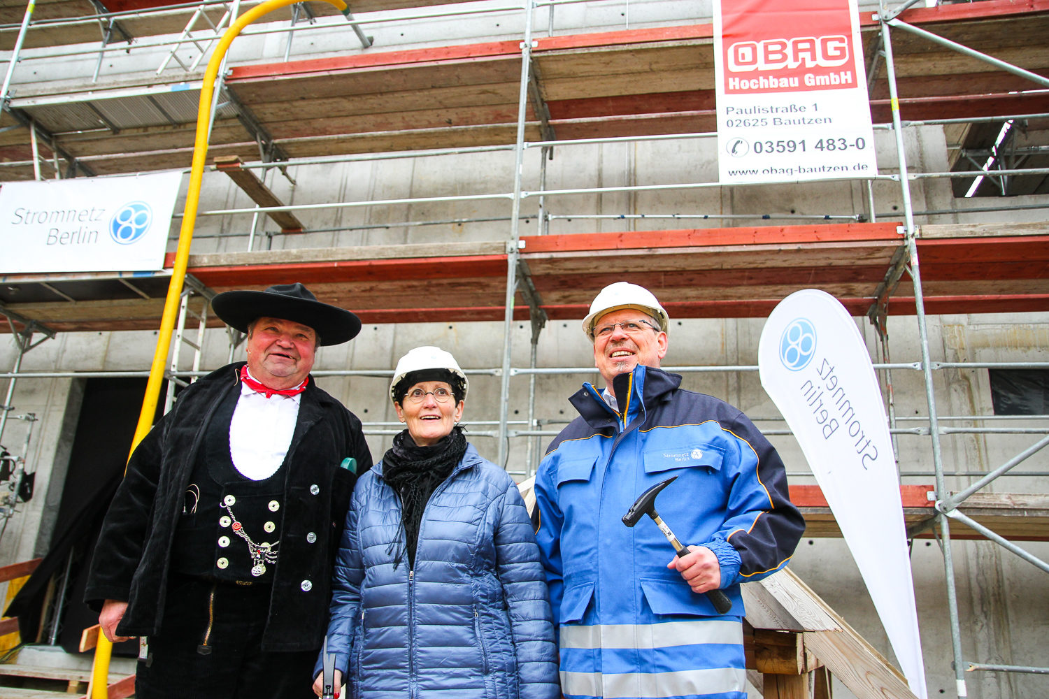 Richtfest in Berlin-Wuhletal