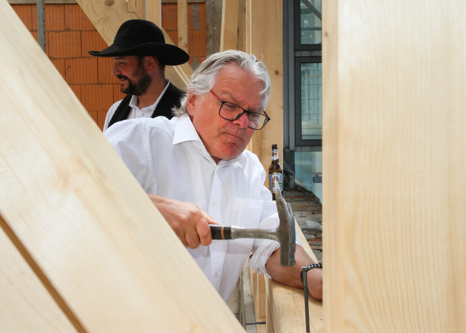 Richtfest am neuen Schulungszentrum der Sachsen Energie (SAE)