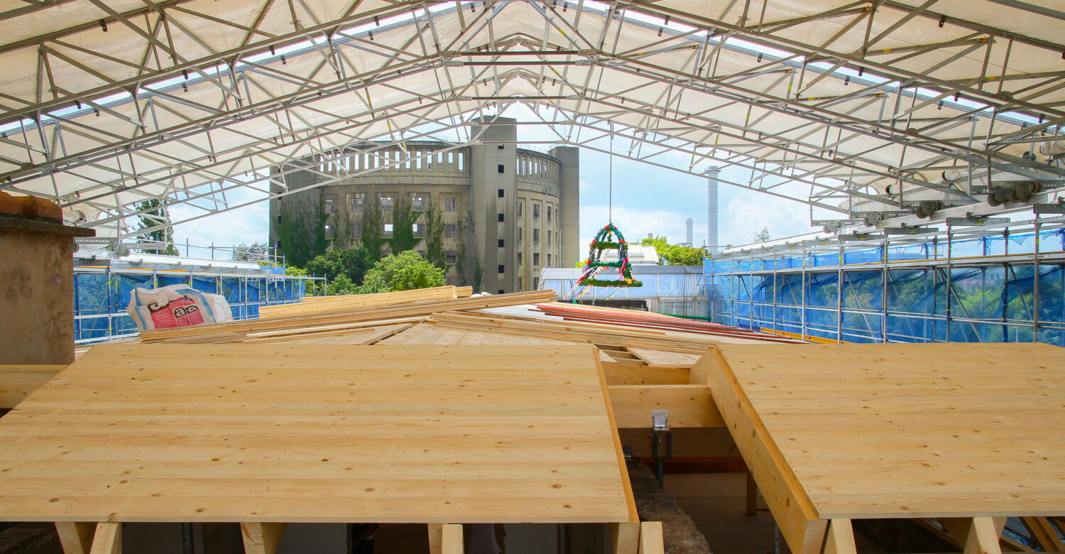 Richtfest am neuen Schulungszentrum der Sachsen Energie (SAE)