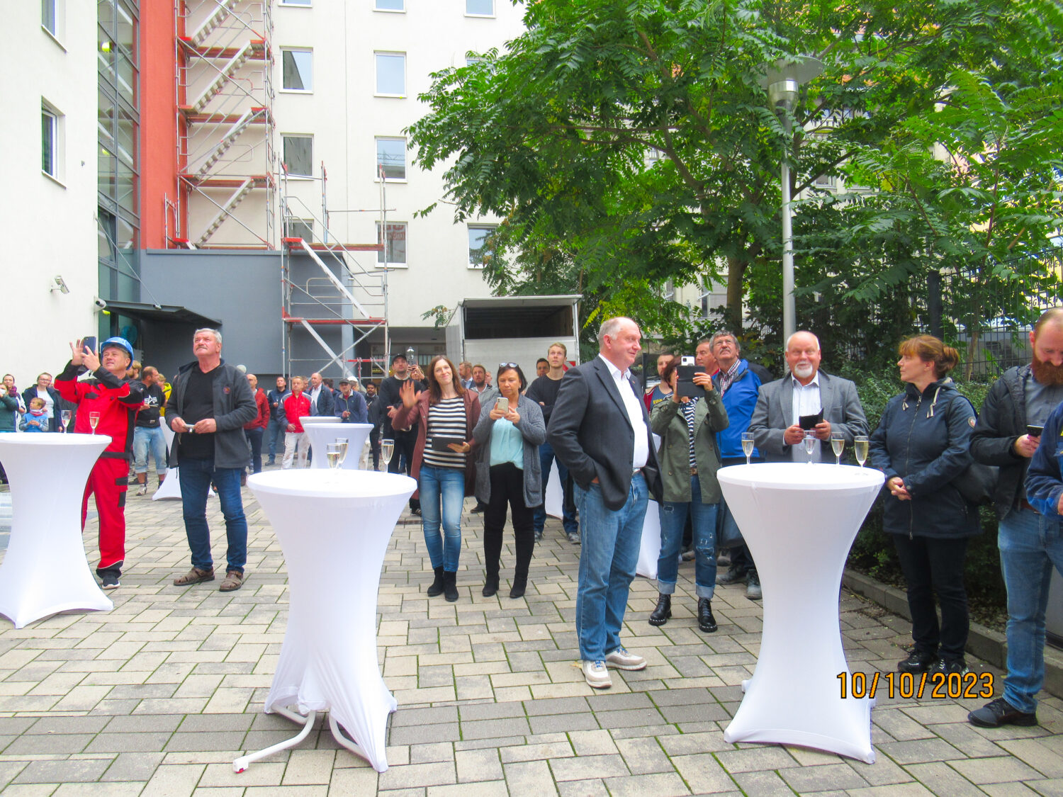 Richtfest in Leipzig am Motel One