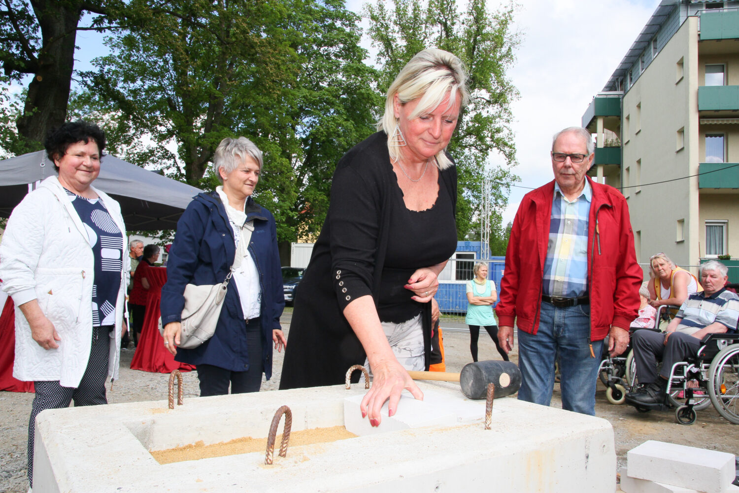 Grundsteinlegung für Senioren-WG